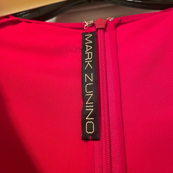 Mark Zunino Red 3-Piece Silk/Chiffon/Crepe Design Formal/Wedding/Holiday - Picture 5 of 7